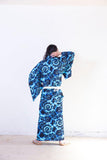 C07 タイダイ風　BLUE