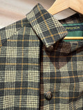 Inverness coat  brown check/khaki