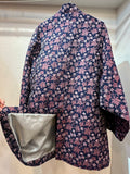 チャイナコート flower NAVY