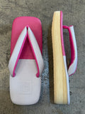 カフェぞうりZETTA  PINK/LIGHT PINK WHITE RN型