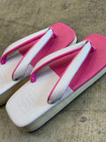 カフェぞうりZETTA  PINK/LIGHT PINK WHITE RN型