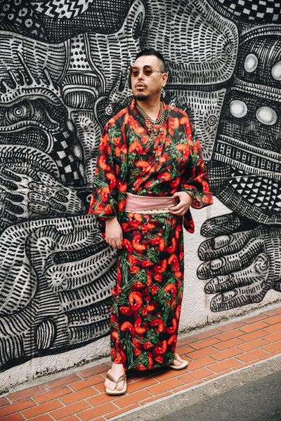 C01 ケシ BLACK – ROBE JAPONICA ONLINE SHOP