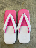 カフェぞうりZETTA  PINK/LIGHT PINK WHITE RN型