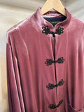 China coat  - VELOR PK/NV チャイナキモノコート