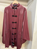 China coat  - VELOR PK/NV チャイナキモノコート