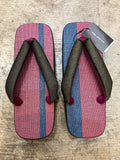 シコロ千両 桐下駄 DARK RED/NAVY