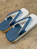 カフェぞうりZETTA  BLUE/LIGHT BLUE GREY RN型