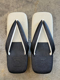 カフェぞうりZETTA  BLACK/BEIGE RN型