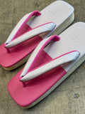 カフェぞうりZETTA  PINK/LIGHT PINK WHITE RN型