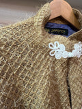 チャイナコート　シャギーBEIGE