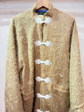 チャイナコート　シャギーBEIGE