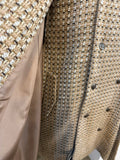 Inverness coat LONG  -tweed #3 beige