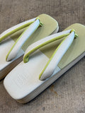 カフェぞうりZETTA  LIGHT GREEN/WHITE RN型