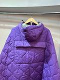 ポンチョコート PURPLE