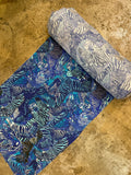[ゼブゼブ　ブルー」菱屋カレンブロッソ X ROBE JAPONICA コラボ浴衣