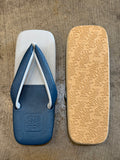カフェぞうりZETTA  BLUE/LIGHT BLUE GREY RN型