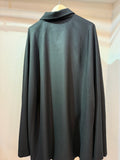 Inverness coat BLACK