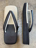 カフェぞうりZETTA  BLACK/BEIGE RN型