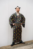 J03 ジャージ着物　ドクロニット