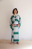 cameio X ROBE JAPONICA コラボ浴衣 bandana green