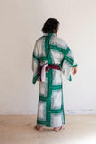 cameio X ROBE JAPONICA コラボ浴衣 bandana green