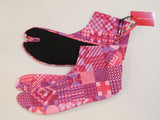 Tabisocks Geometric Pink