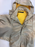 Down haori jacket Champagne gold
