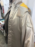 Down haori jacket Champagne gold