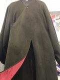 cache-coeur coat Khaki カシュクールコート