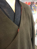 cache-coeur coat Khaki カシュクールコート