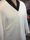 cache-coeur coat White カシュクールコート