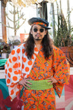 STOCKMAN コラボ浴衣 ORANGE片身替