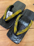 黒塗り下駄　右近 SIZE L (27.0-29.0cm)