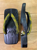 黒塗り下駄　右近 SIZE L (27.0-29.0cm)