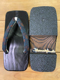 黒塗り下駄　右近 SIZE L (27.0-29.0cm)