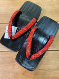 黒塗り下駄　右近 SIZE L (27.0-29.0cm)