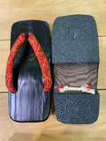 黒塗り下駄　右近 SIZE L (27.0-29.0cm)