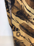 feather brown 羽根