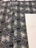 乱菊黒白 chrysanthemums black white