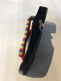 Ceder geta 黒塗下駄【杉】