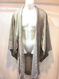 Haori Jackrt velvet Greige