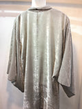 Haori Jackrt velvet Greige