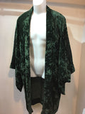 Haori Jacket velvet green