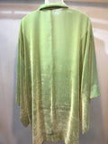 Haori Jacket velvet champagne gold