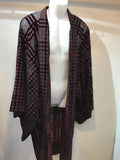Haori Jacket Red & Black