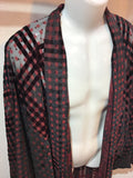 Haori Jacket Red & Black