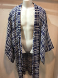 Haori jacket Blue Organdy