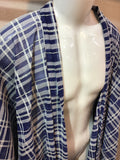 Haori jacket Blue Organdy