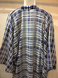 Haori jacket Blue Organdy