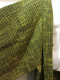 Haori Jacket tweed yellow x black